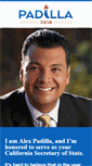 Mobile Screenshot of alex-padilla.com